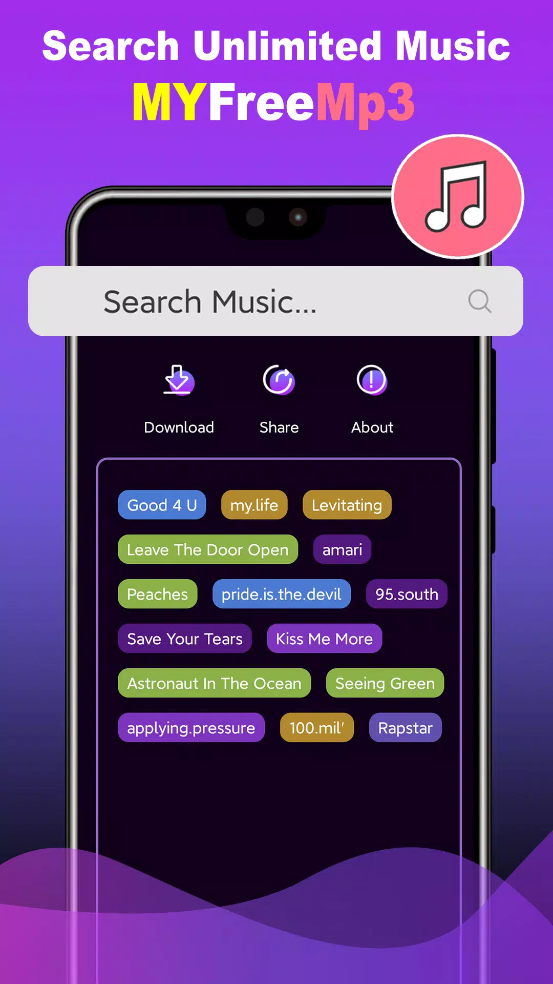 MyFreeMp3 - Mp3 Music Download APK per Android Download