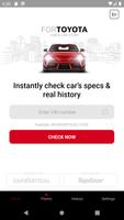 Check Car History for Toyota ポスター