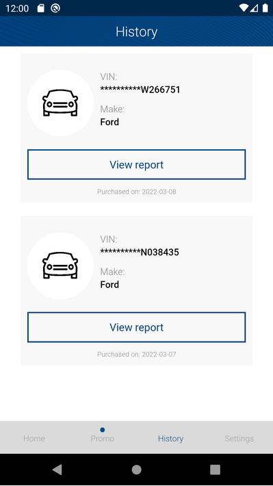Check Car History for Ford screenshot 3