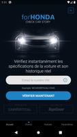 Check Car History for Honda Affiche