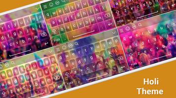 Holi Keyboard Theme poster