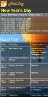 Malaysia Holidays 포스터