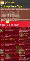 Malaysia Holidays 스크린샷 1