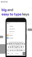 Big And Easy Keyboard الملصق