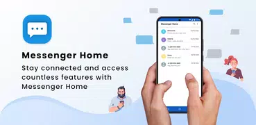Messenger Home - SMS Launcher