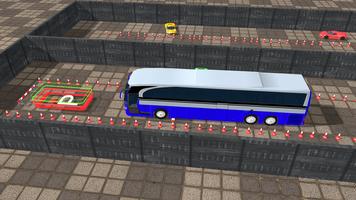 Police Bus Parking 3d Game captura de pantalla 3