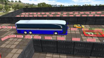 Police Bus Parking 3d Game captura de pantalla 2