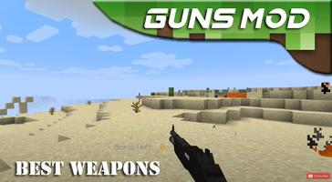 Weapons Guns Mod For Minecraft تصوير الشاشة 1