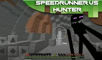 Speedrunner Vs Hunter MCPE Mod capture d'écran 1