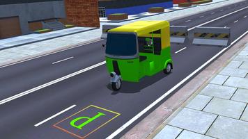 Offline Auto Rickshaw Parking Screenshot 2