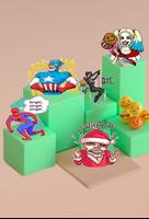 Heroes Stickers for WhatsApp WAStickerApps 2019 screenshot 1