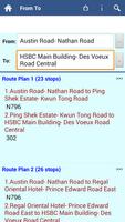 Hong Kong Bus Info captura de pantalla 3