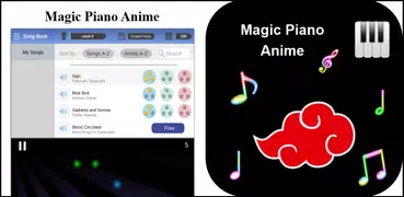 ピアノのタイル Anime Songs