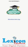 My Institute Admin App Poster