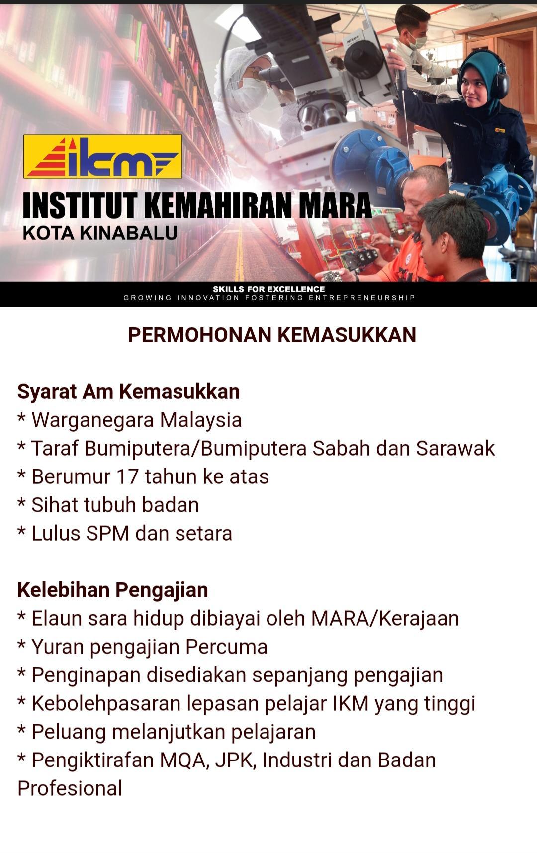 Institut Kemahiran Mara Kota Kinabalu Myikmkk For Android Apk Download