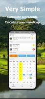 برنامه‌نما Golf Handicap, GPS, Scorecard عکس از صفحه