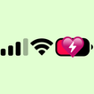 Emoji Battery Status Bar