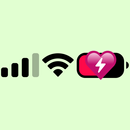 Emoji Battery Status Bar APK