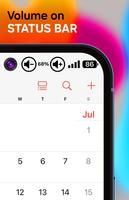 Volume On Status Bar Poster