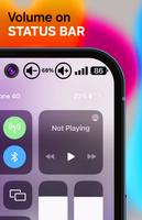 Volume On Status Bar captura de pantalla 1