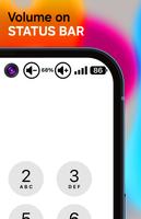 Volume On Status Bar captura de pantalla 2