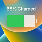 iCenter iOS 16: X - Charging アイコン