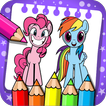 my little pony coloring game