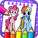 my little pony coloring game aplikacja