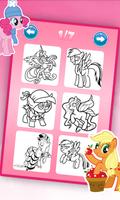برنامه‌نما my little pony coloring game عکس از صفحه