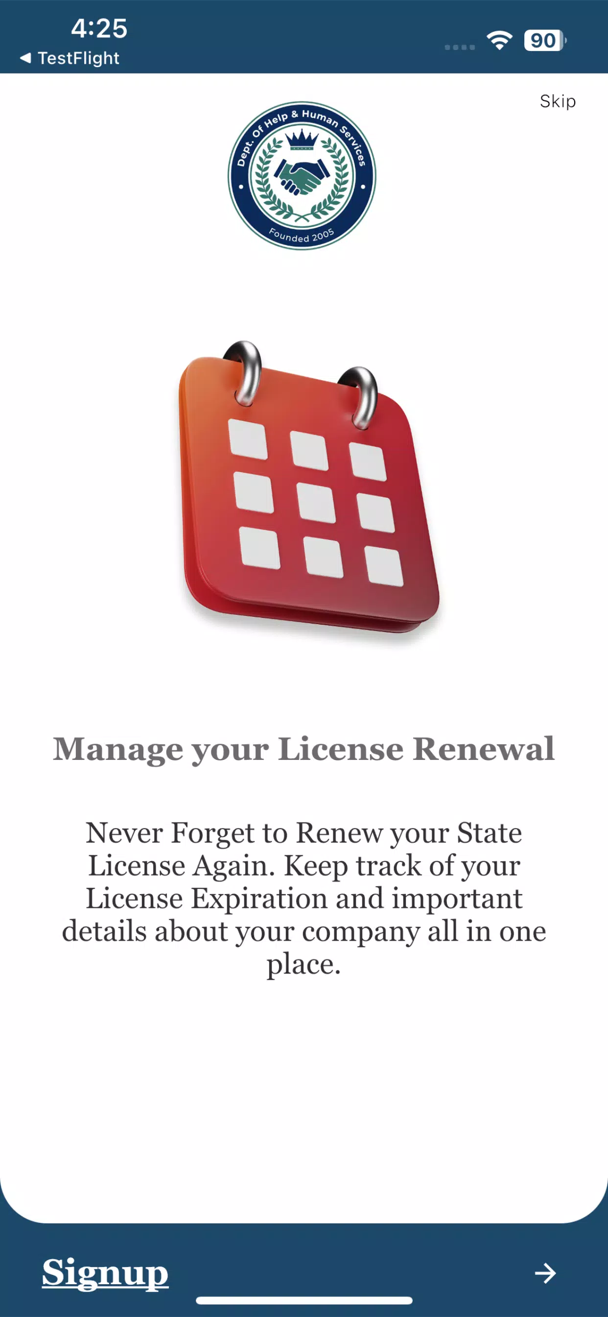 Never Forget a Driver's License Renewal Again