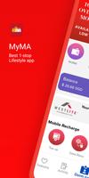 MyMA الملصق
