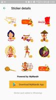 Hanuman Jayanti Stickers Cartaz