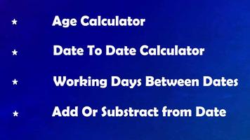 Age Calculator(Date to Date ca Affiche