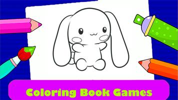 Cinnamoroll Sanrio : Coloring plakat