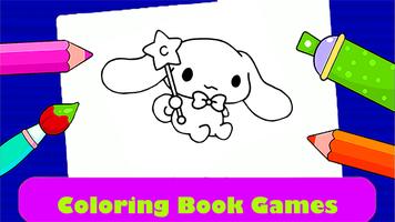 برنامه‌نما Cinnamoroll Sanrio : Coloring عکس از صفحه