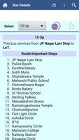 Mysore Bus Info captura de pantalla 1
