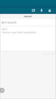 Şifreli Not Defteri ภาพหน้าจอ 2
