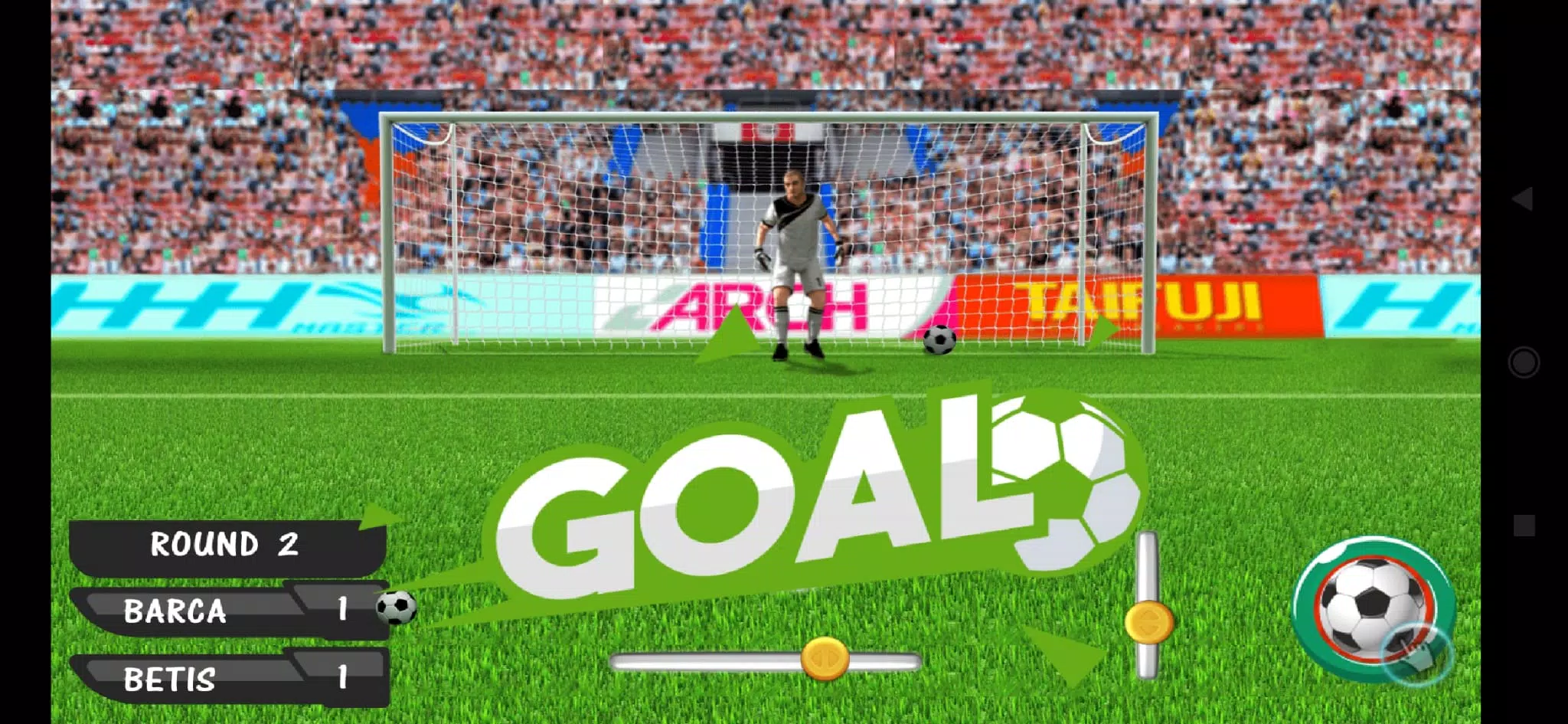 Descarga de Juegos De Fútbol: Penales Liga para Android