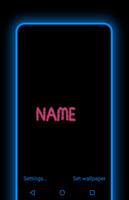 My Name Neon Moving capture d'écran 2