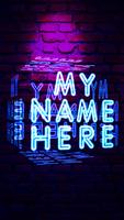 3D My Name Live Wallpaper ポスター