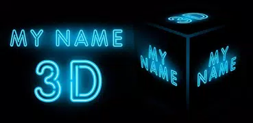 3D Mein Name Neon Wallpaper