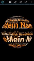 Mein Name in 3D Wallpaper Screenshot 3