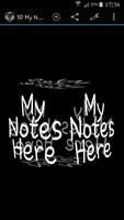3D My Notes Live Wallpaper โปสเตอร์