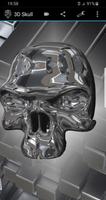 3D Skull Live Wallpaper poster