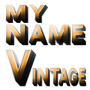 3D My Name Vintage Wallpaper APK