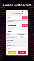 My Name Ringtone Maker Plakat