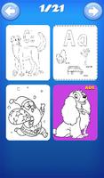 Alphabets- Coloring Book 포스터