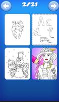 Alphabets- Coloring Book 스크린샷 1