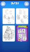 Alphabets- Coloring Book syot layar 2