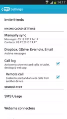 Websms - mysms out Connector APK download